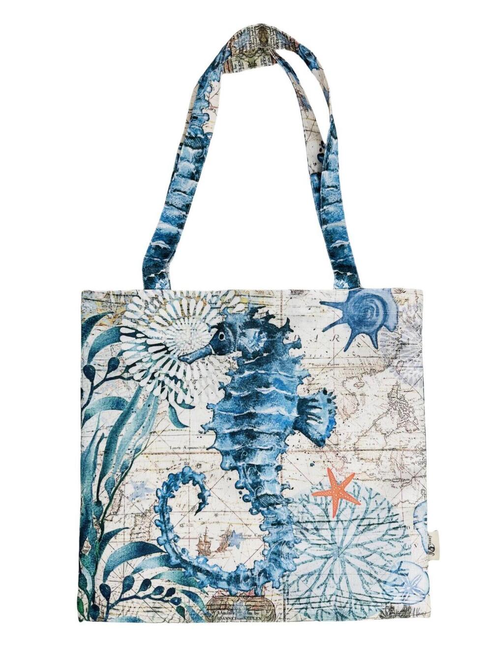 Seahorse Tote Bag - Picture 1 of 2